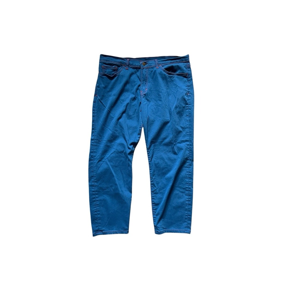 Blue Delta Tom James Jeans Mens 36x24 Denim Stretch Custom Hand Made in‎ USA